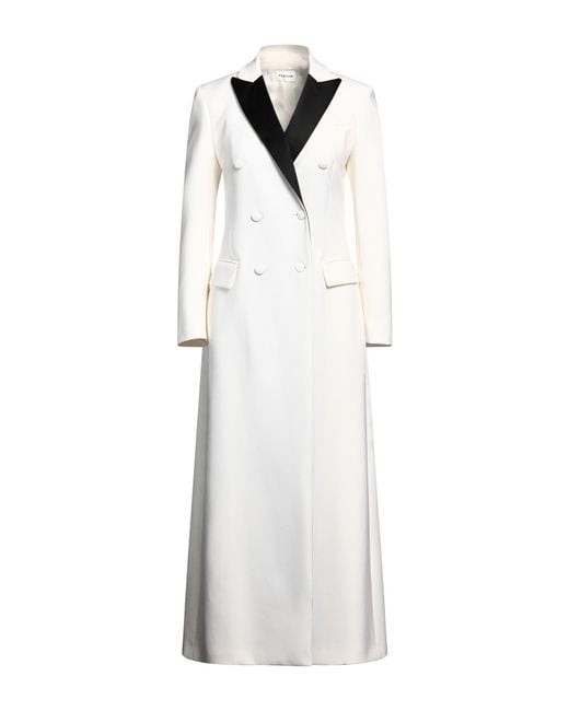 P.A.R.O.S.H. White Coat Virgin Wool, Elastane, Acetate, Polyamide
