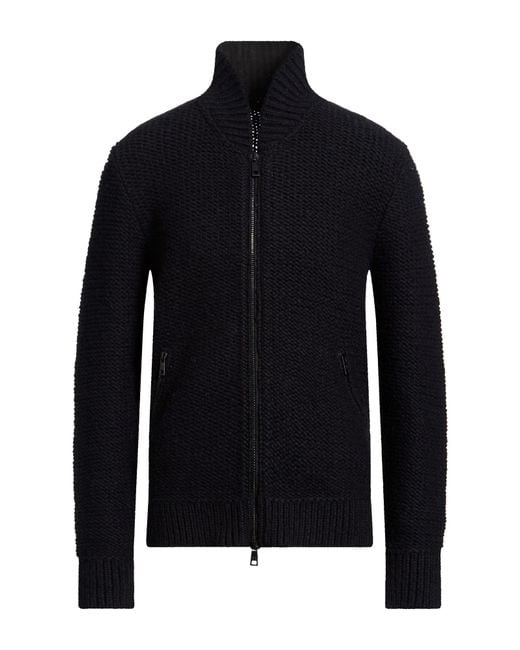 Giorgio Brato Blue Cardigan Alpaca Wool, Merino Wool, Nylon for men