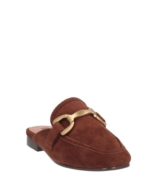 Bibi Lou Brown Mules & Clogs