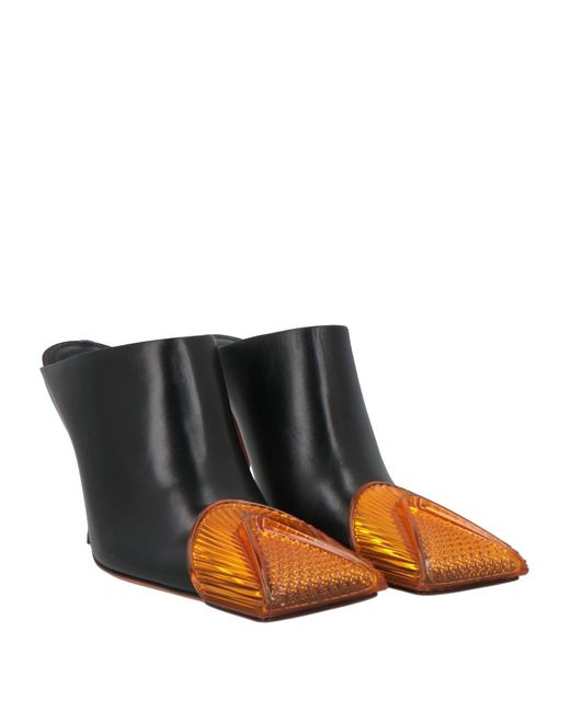 Off-White c/o Virgil Abloh Brown Mules & Clogs