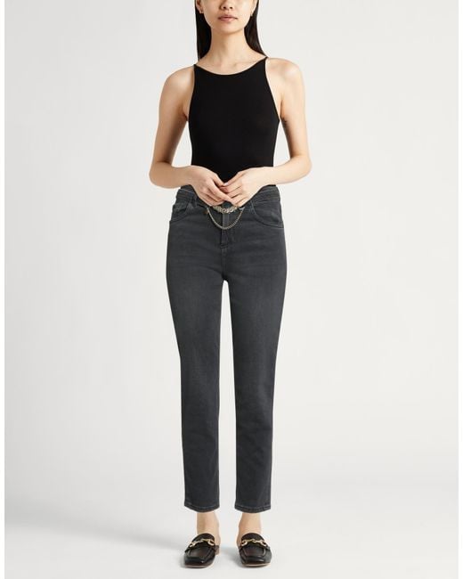 Liu Jo Gray Jeans Cotton, Elastane
