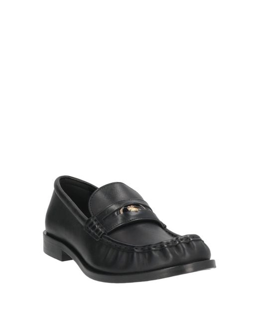 Burberry Black Loafers Leather