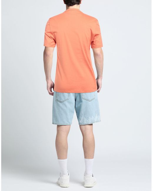 Camiseta Brunello Cucinelli de hombre de color Orange