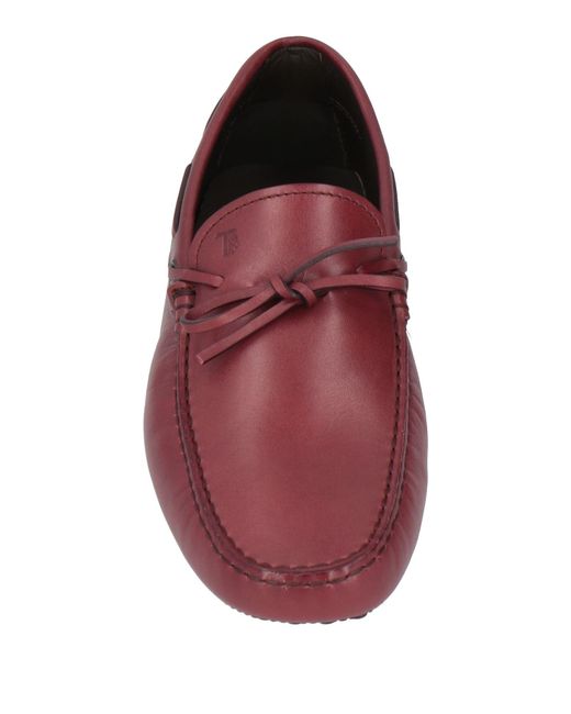 Tod's Purple Loafers for men