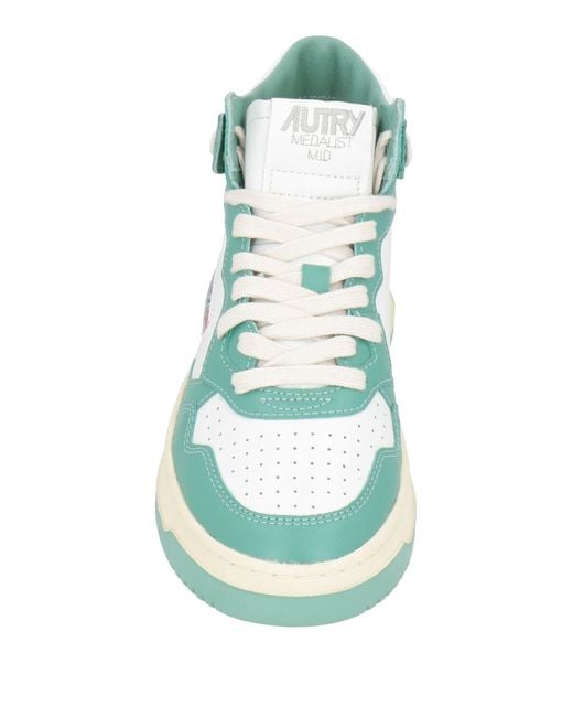 Autry Green Sneakers Leather