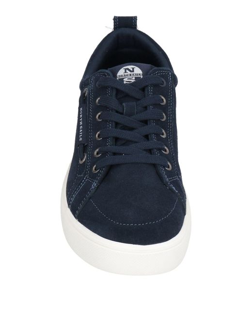 North Sails Blue Sneakers Leather for men