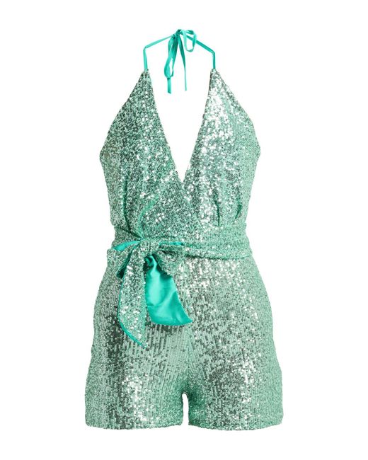 Dramée Green Playsuit