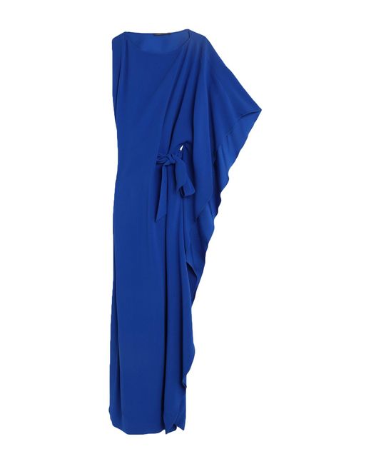 Alberta Ferretti Blue Maxi Dress