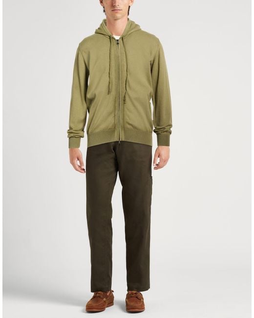 Alpha Studio Green Cardigans for men