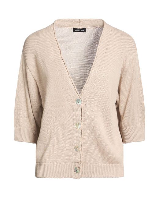 Anneclaire Natural Cardigan Linen, Organic Cotton