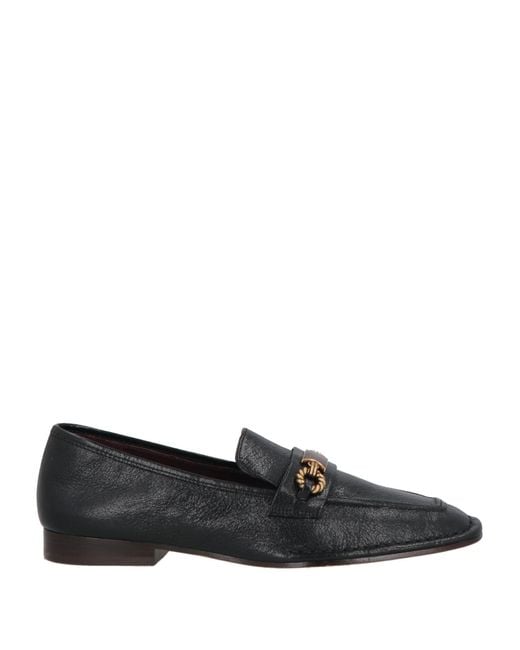 Tory Burch Black Mokassin