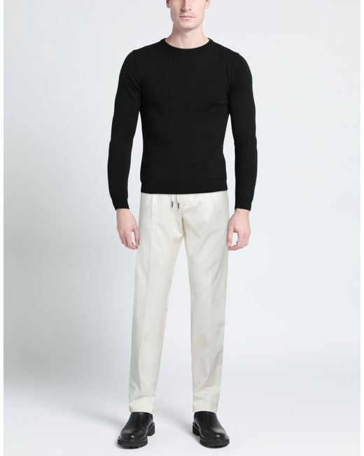 Tagliatore White Pants for men