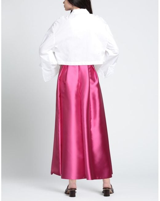 SIMONA CORSELLINI Pink Maxi Skirt