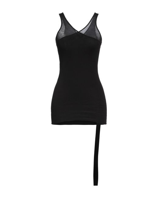 Rick Owens Black Tank Top