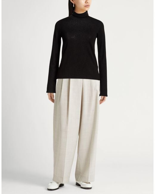 Majestic Filatures Black Turtlenecks
