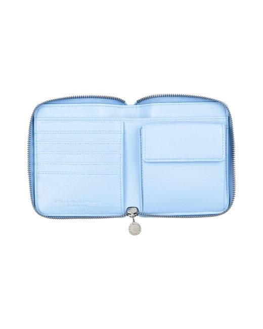 Stella McCartney Blue Brieftasche