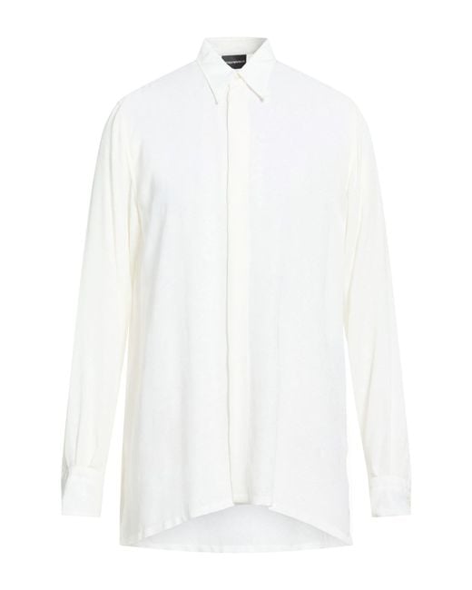Emporio Armani White Shirts for men