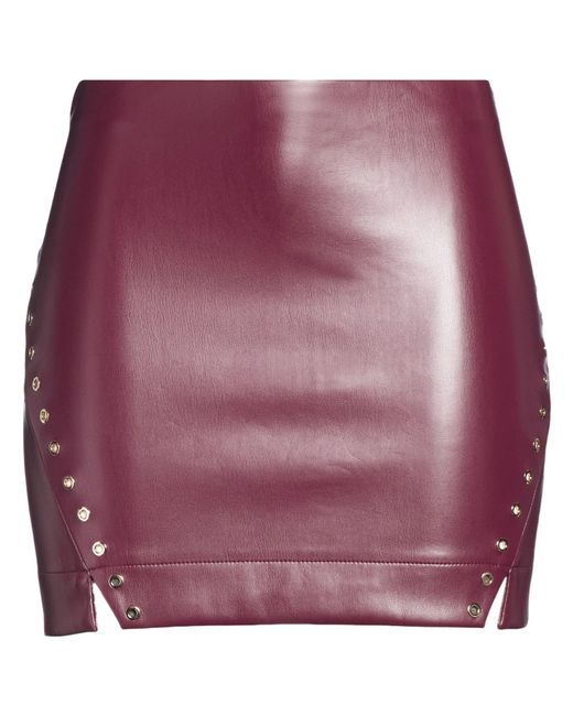 Patrizia Pepe Purple Mini Skirts