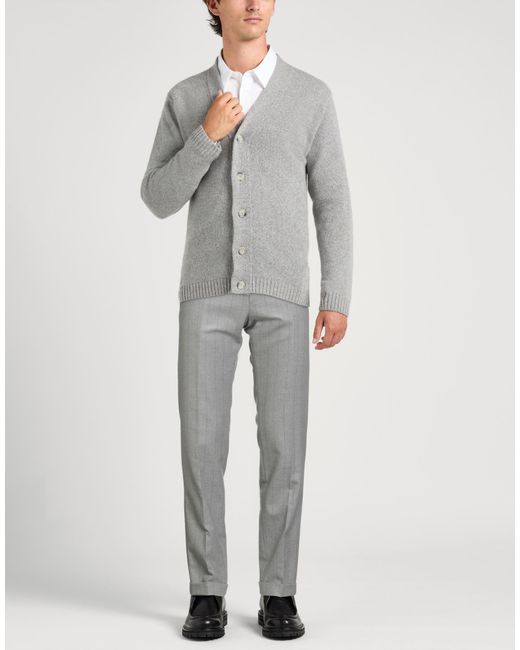 Berwich Gray Light Pants Virgin Wool, Cotton, Nylon, Lycra for men