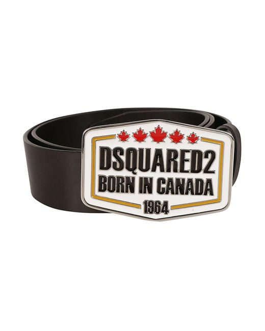 Ceinture DSquared² pour homme en coloris Black