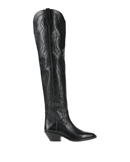 Ash Black Stiefel