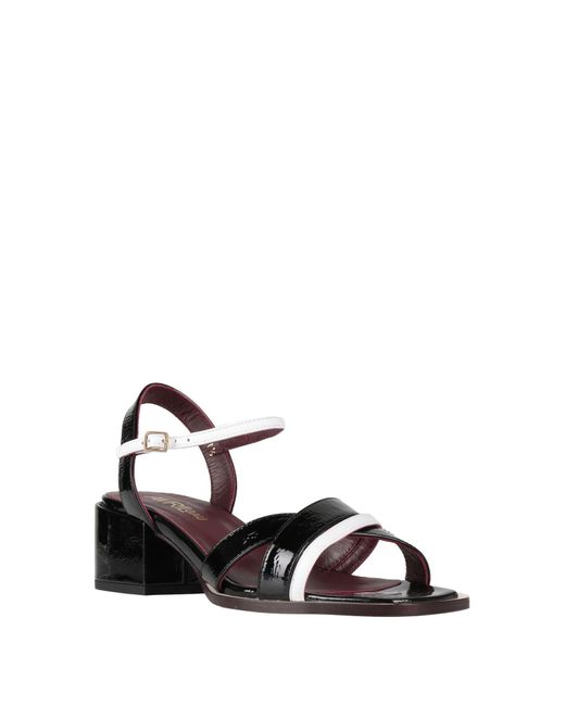 Avril Gau Black Sandals Calfskin
