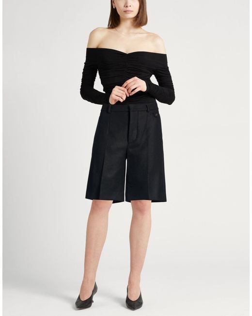 Tod's Black Shorts & Bermuda Shorts