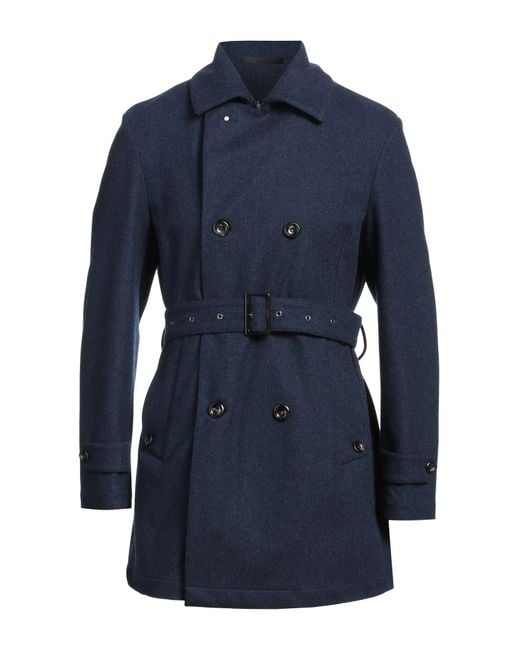 Cappotto di Luigi Bianchi in Blue da Uomo