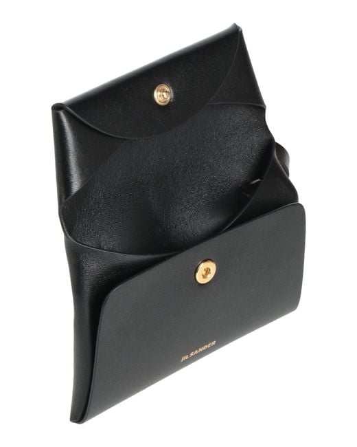 Jil Sander Black Cross-Body Bag Ovine Leather