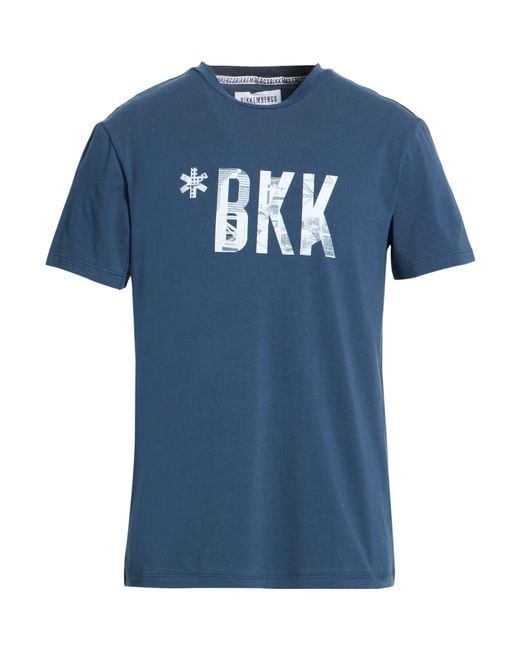 Camiseta Bikkembergs de hombre de color Blue