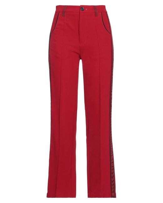 High Red Trouser