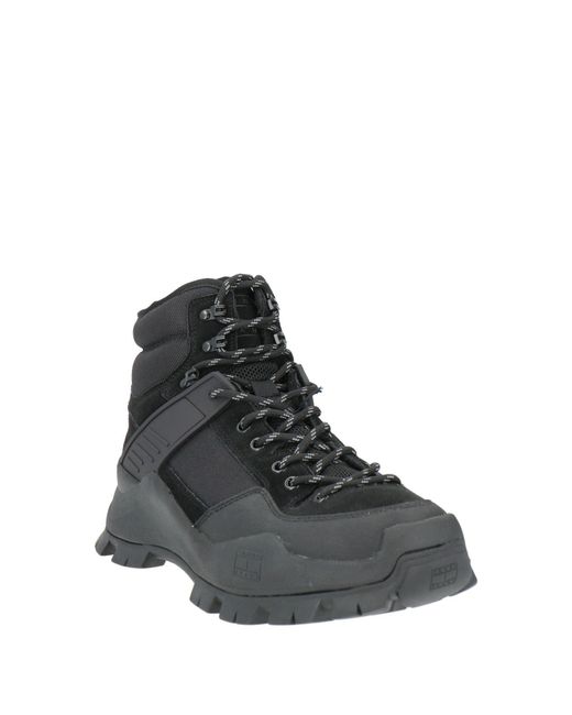 Tommy Hilfiger Black Ankle Boots for men