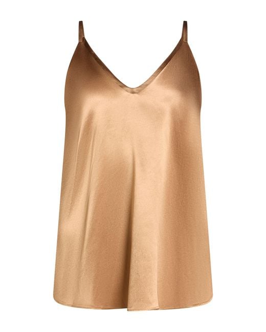 Marella Brown Top Viscose, Elastane
