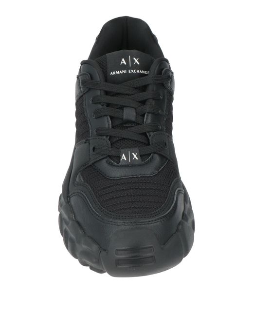 ARMANI EXCHANGE Black Trainers for men