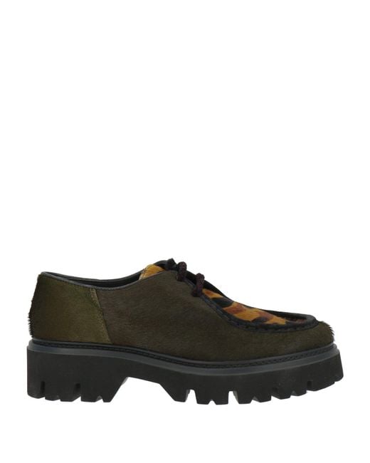 MAZE SHOES Black Lace-Up Shoes