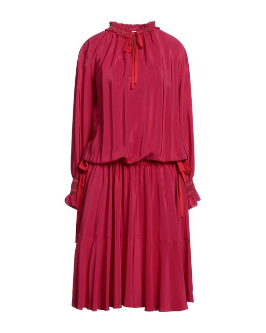 Agnona Red Midi Dress
