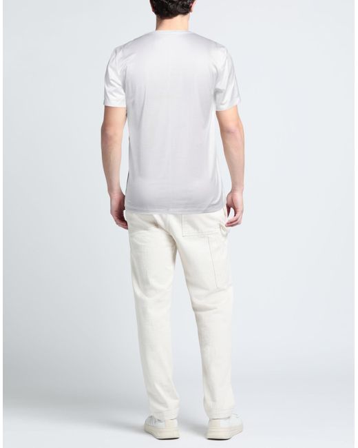 Pal Zileri White T-shirt for men