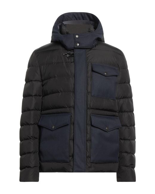 Fay Black Puffer for men
