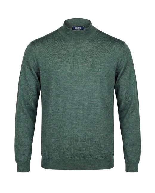 Pullover Fedeli de hombre de color Green