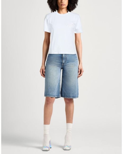 MSGM White T-Shirt