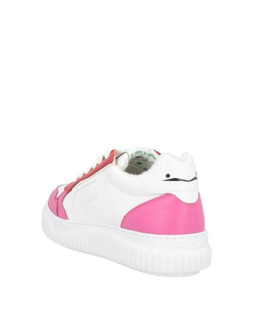 Sneakers Voile Blanche de color Pink