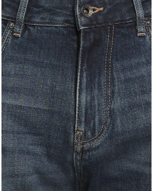 ARMANI EXCHANGE Blue Jeans Cotton, Polyester, Elastane for men