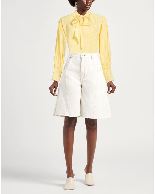 SEVENTY VENEZIA Yellow Top Viscose