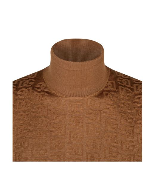 Cuello alto Dolce & Gabbana de hombre de color Brown