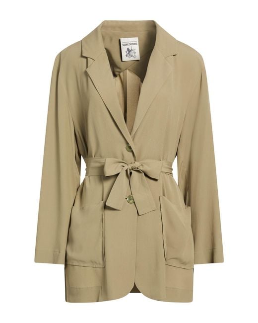 Semicouture Natural Blazers