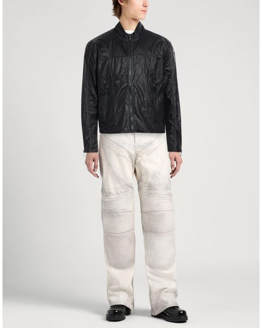 DIESEL Black Jackets for men