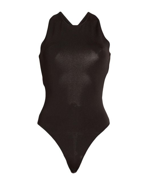 Philosophy Di Lorenzo Serafini Black Dark Bodysuit Viscose