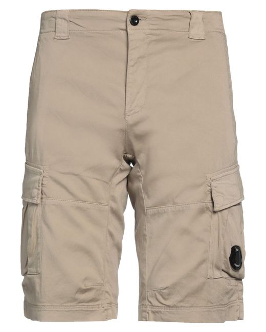 C P Company Natural Shorts & Bermuda Shorts for men