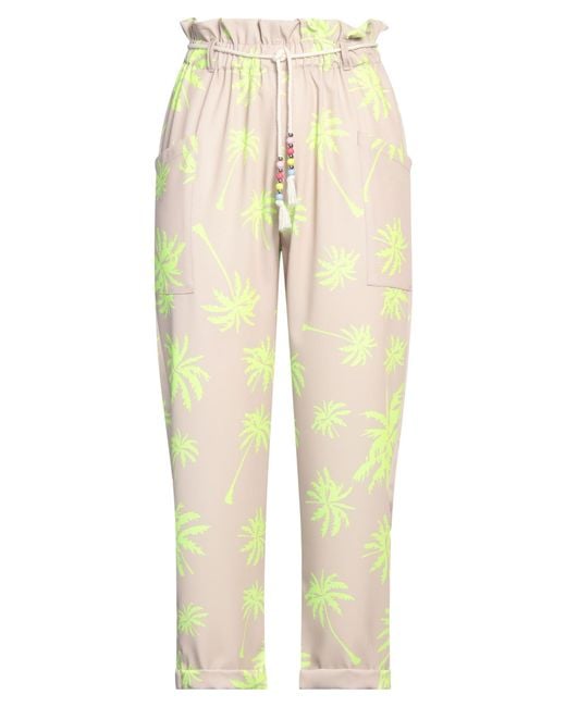 Shopart Yellow Pants Polyester