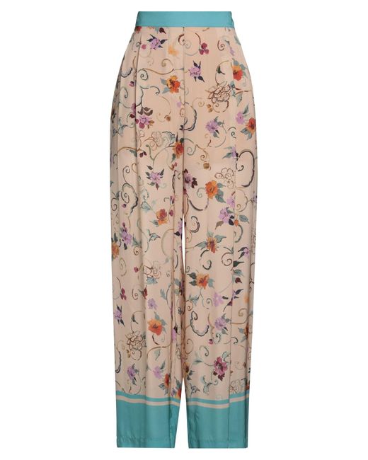 Semicouture Natural Pants Viscose